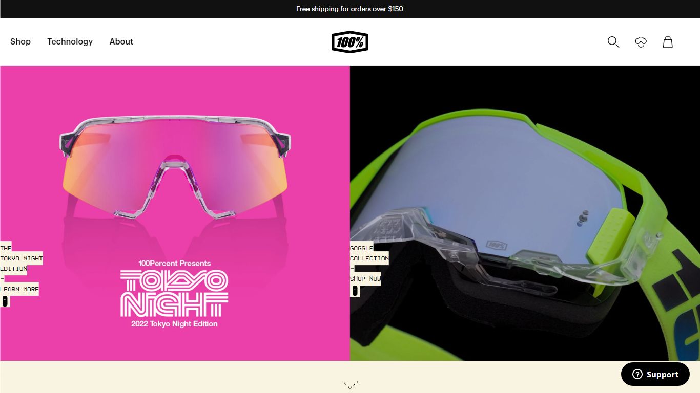 100% Sports Performance Eyewear, Moto, MTB and Cycling Gear